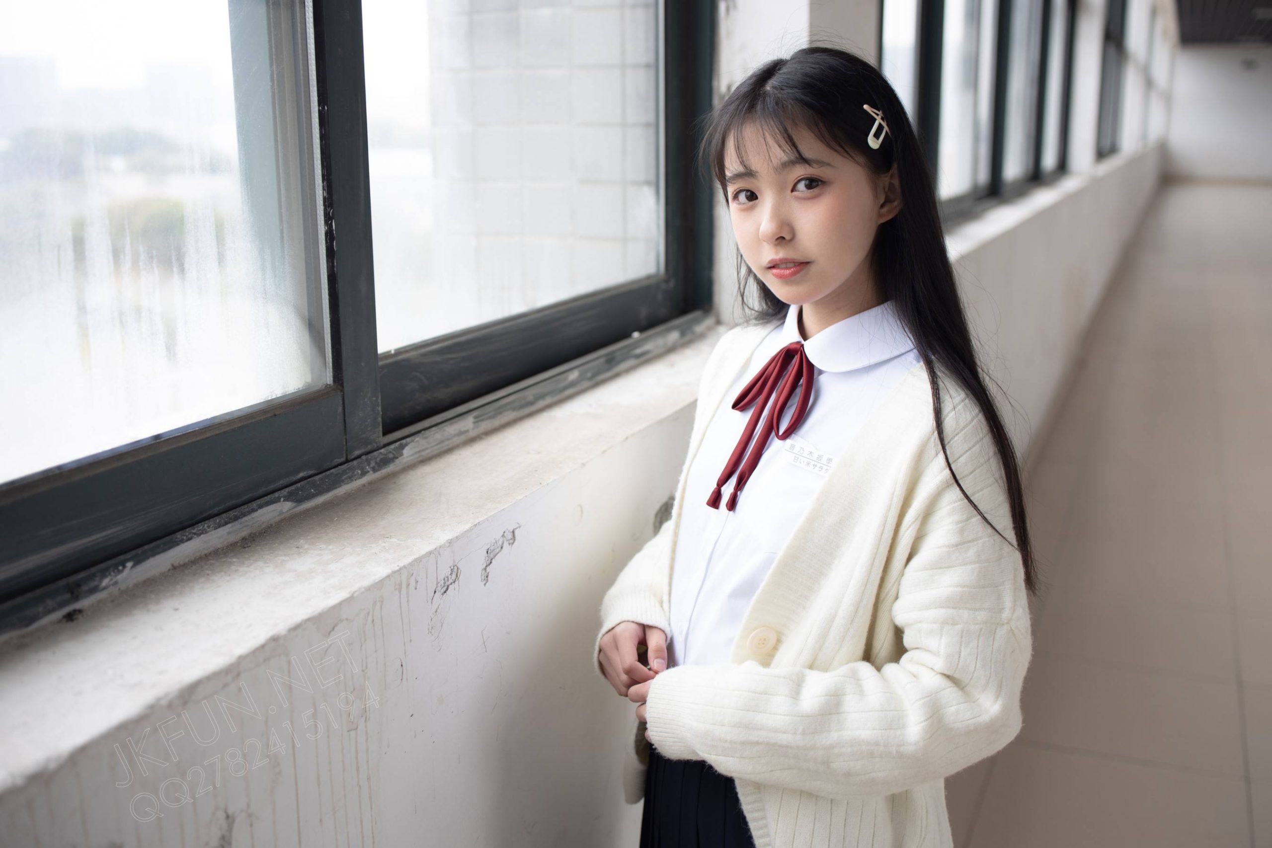 图片[2]-甜美可人的白丝姑娘【127P】20011-素云集