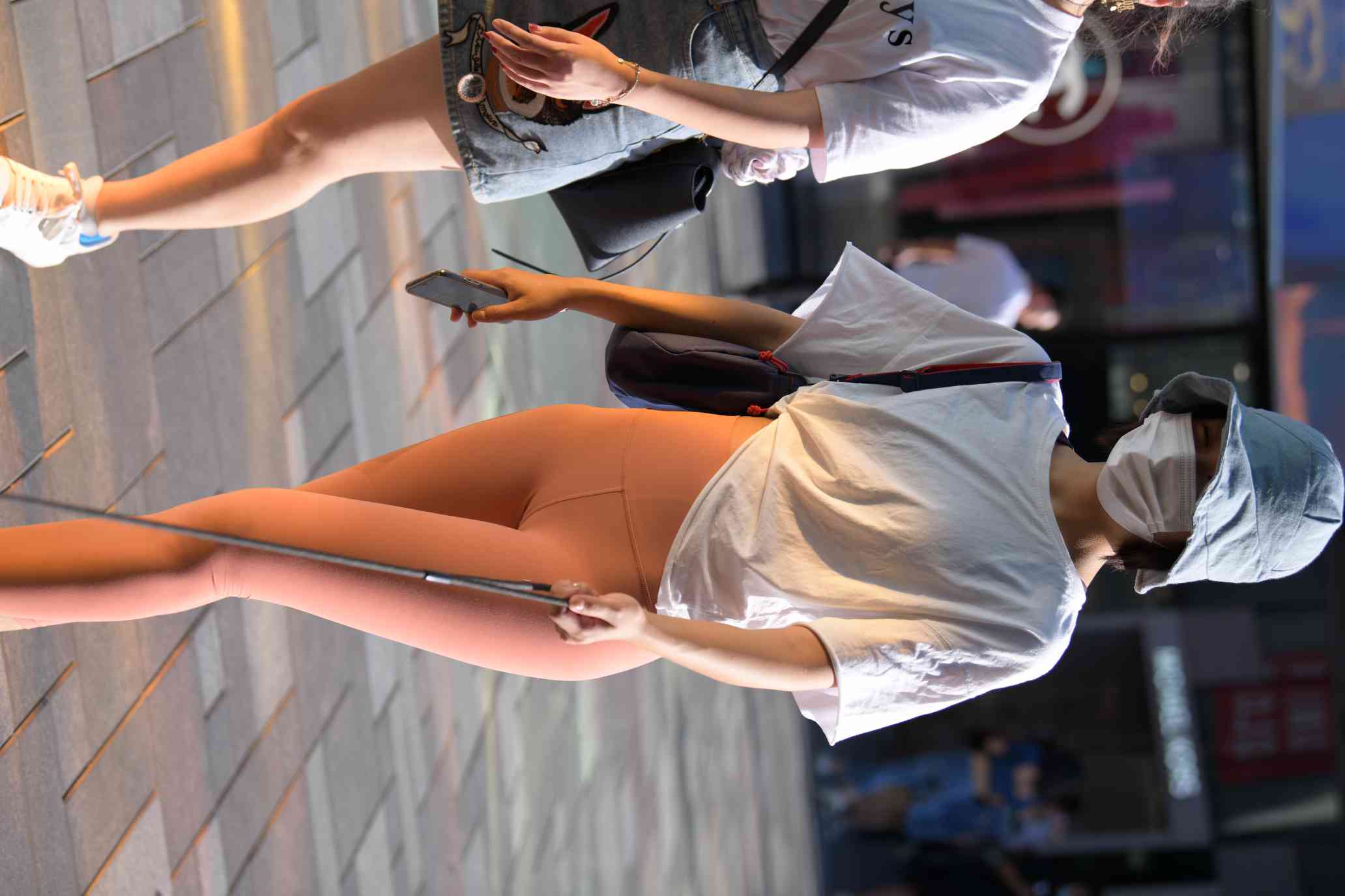 图片[2]-【免费】遛狗的瑜伽裤女人【60P】04031-素云集