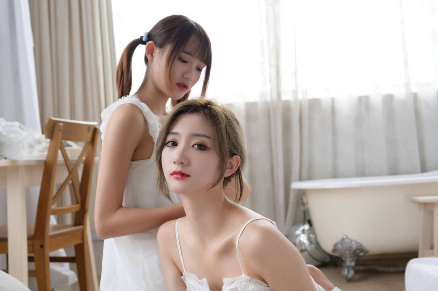 图片[4]-【免费】弹尤克里里的双马尾齐刘海女孩【35P】20024-素云集