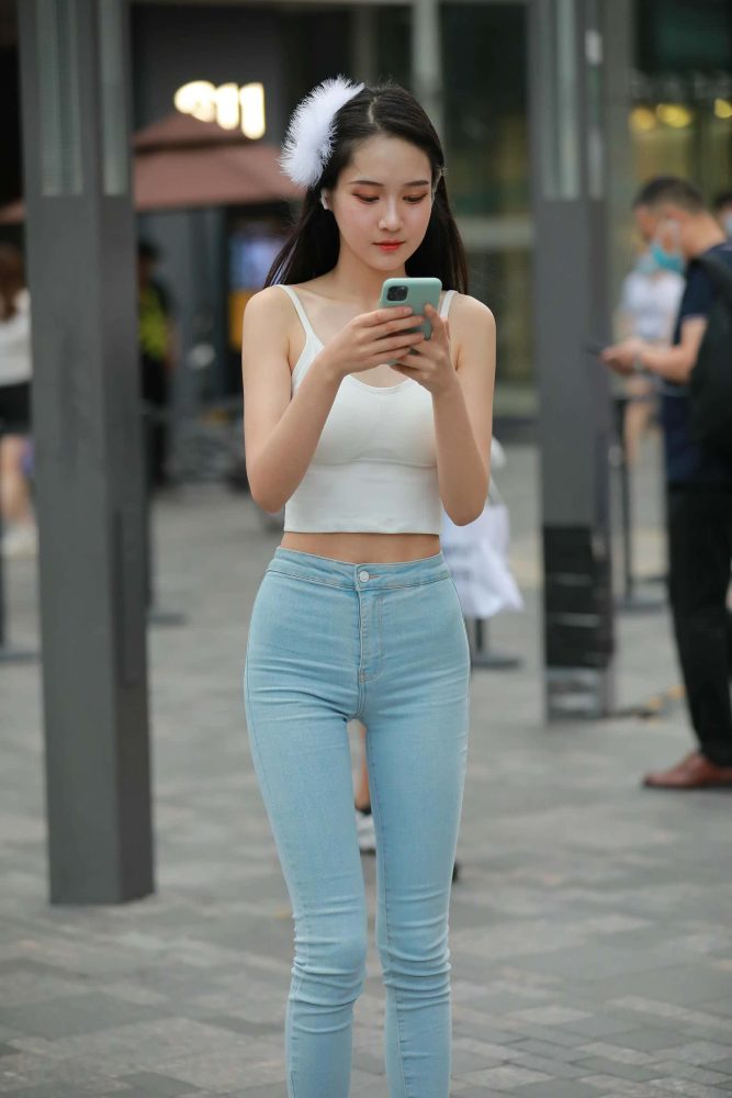 非常漂亮的牛仔裤女孩【98P】J2144-素云集