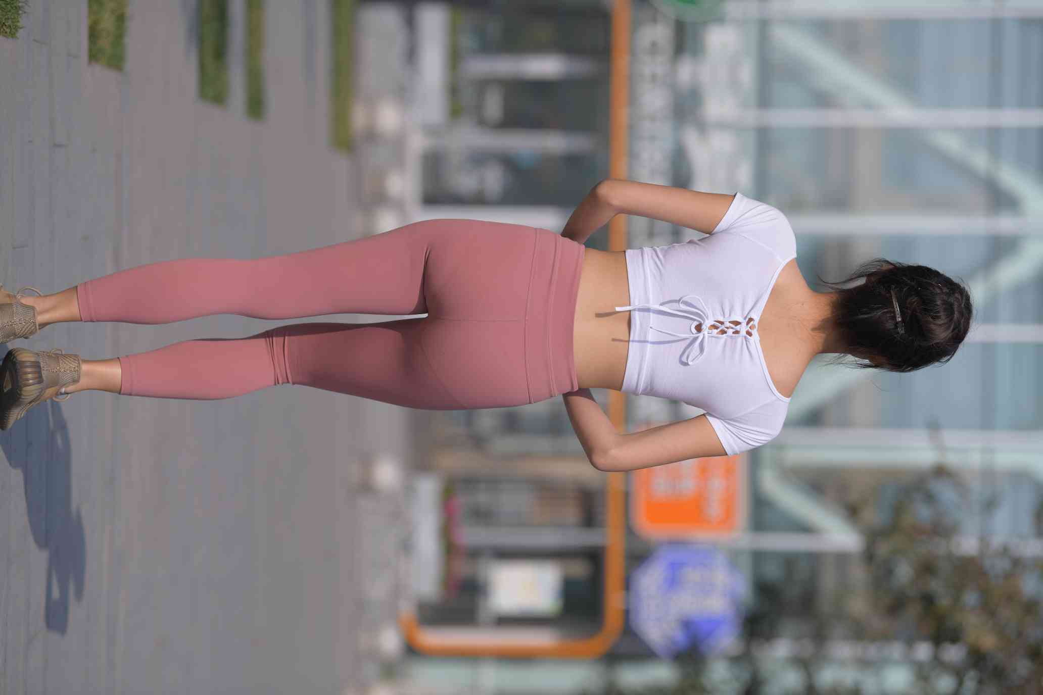 很漂亮的瑜伽裤女孩【419P】04013-素云集