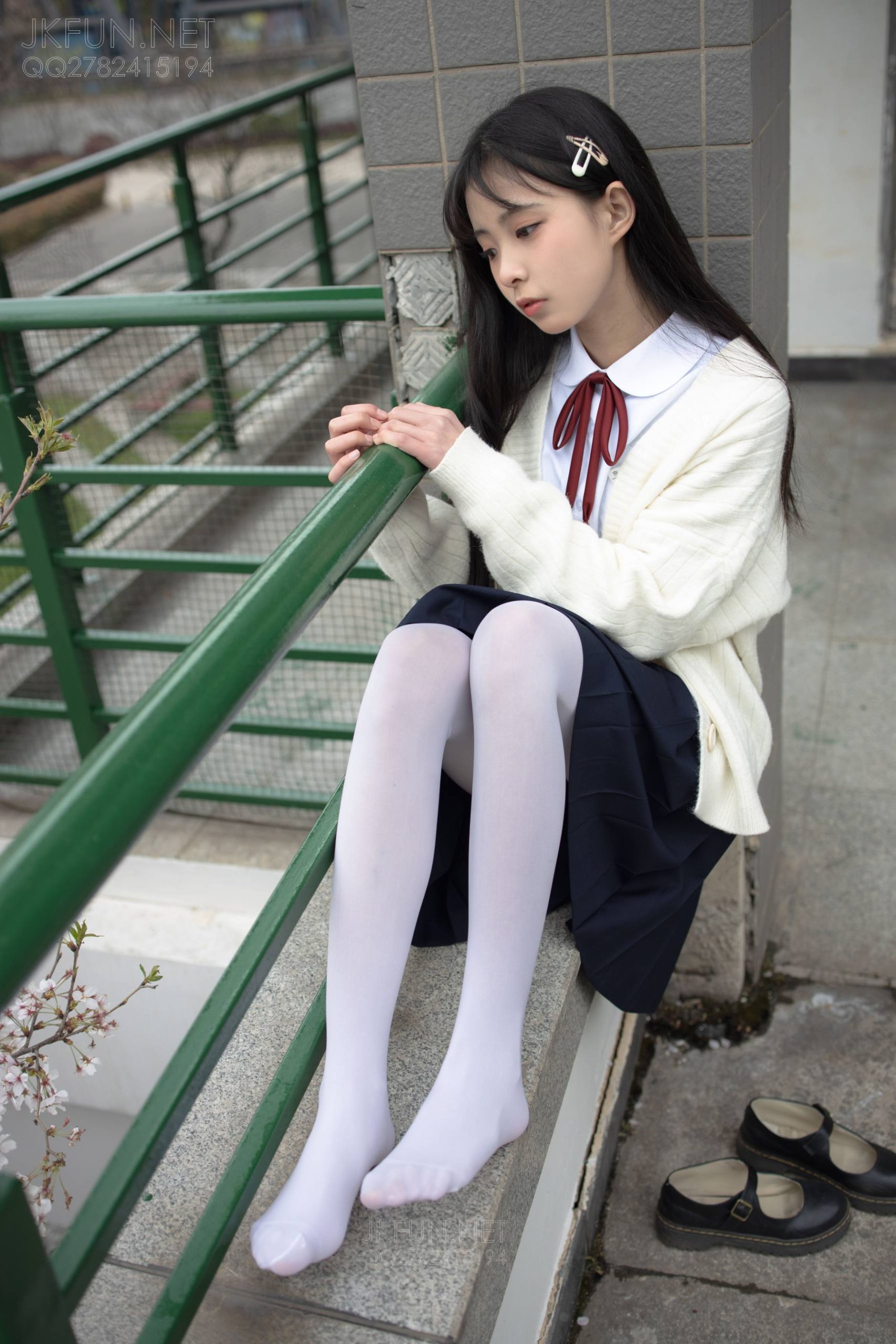 图片[5]-甜美可人的白丝姑娘【127P】20011-素云集