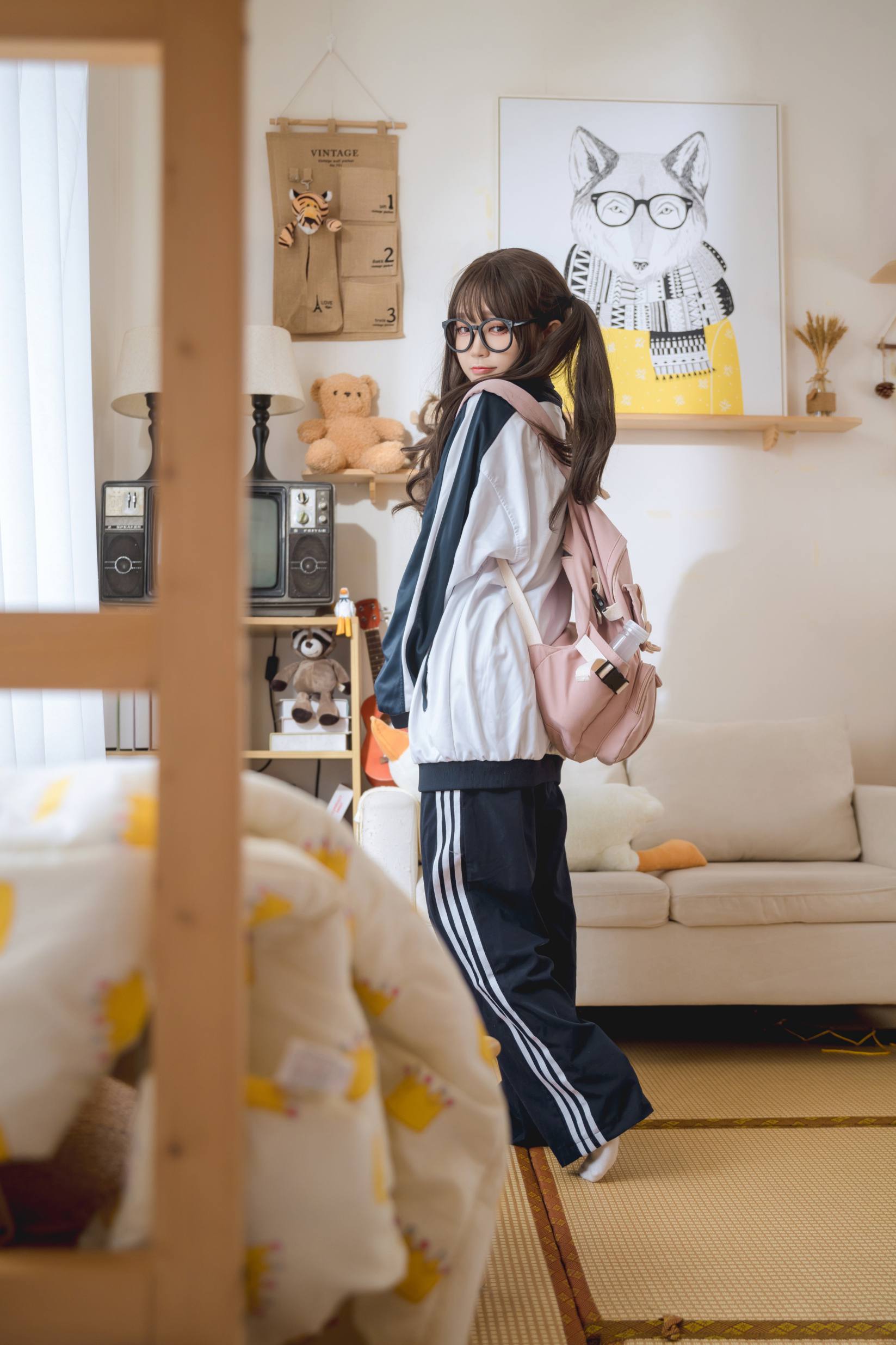 图片[3]-穿校服的双马尾女孩【64P】20010-素云集