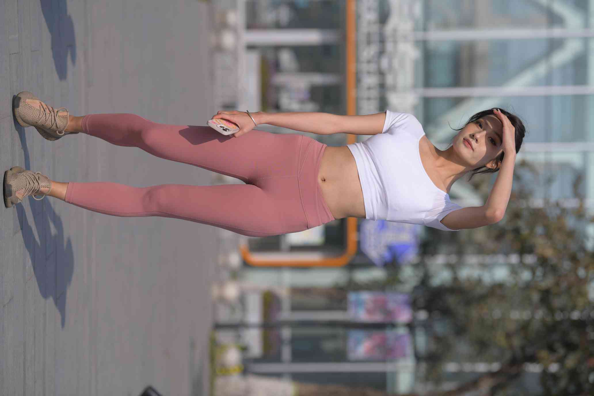 图片[4]-很漂亮的瑜伽裤女孩【419P】04013-素云集