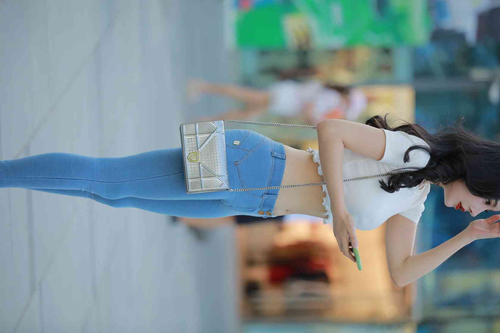 图片[3]-非常漂亮的紧身牛仔裤女孩【115P】04016-素云集