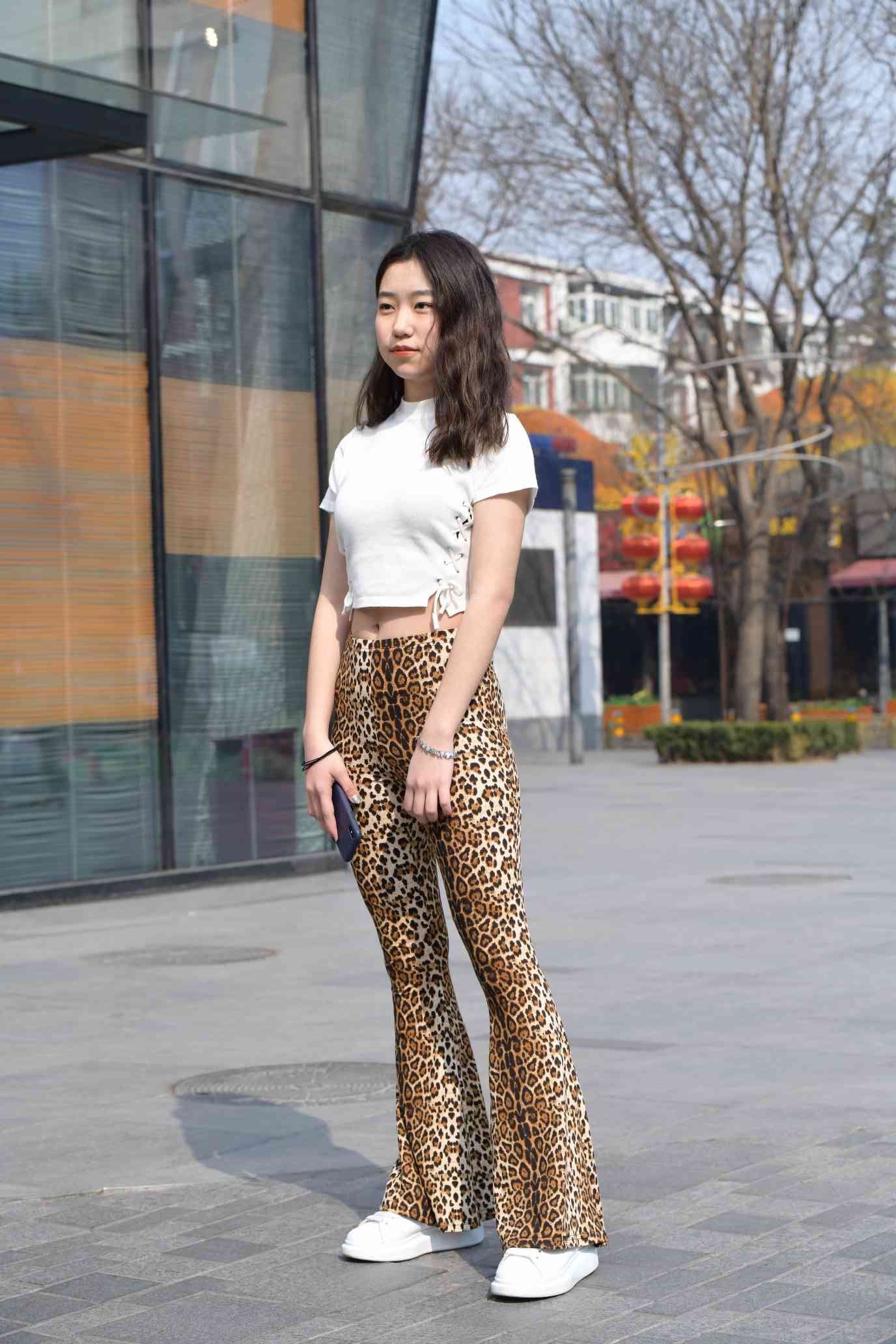 豹纹紧身裤小姑娘【339P】04026-素云集