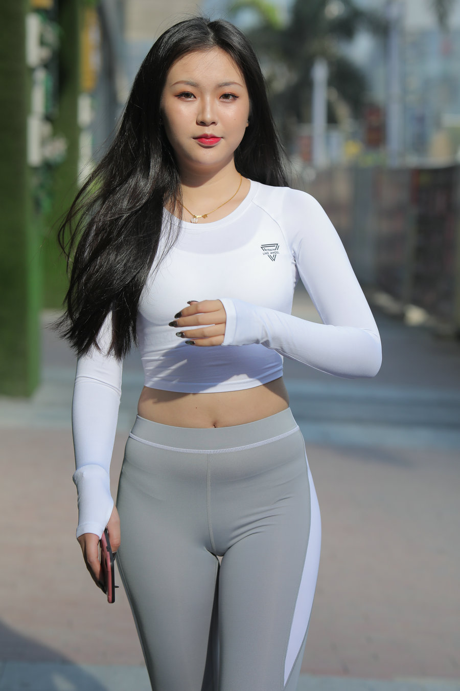 灰色瑜伽裤女孩 J0907 468P2V-6.31GB-素云集