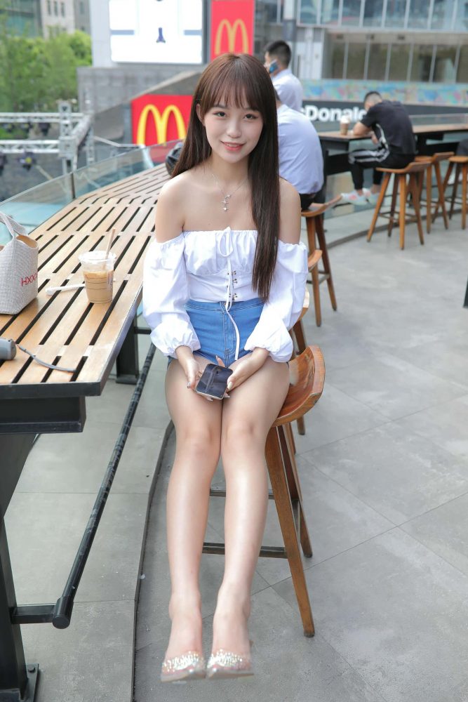 清新可爱的热裤女孩【419P】J2175-素云集