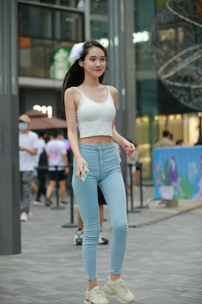 非常漂亮的牛仔裤女孩【98P】J2144-素云集