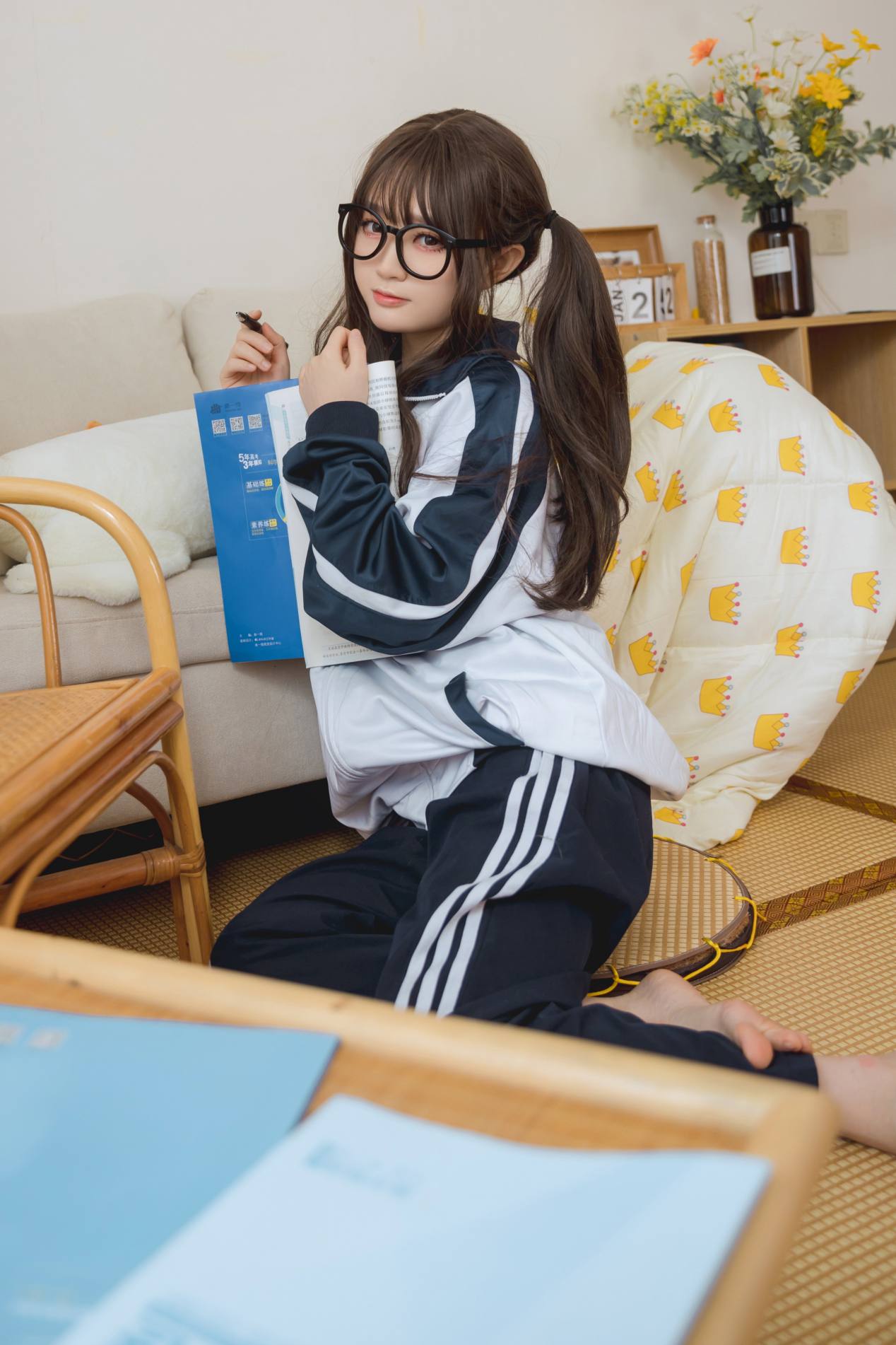 图片[4]-穿校服的双马尾女孩【64P】20010-素云集