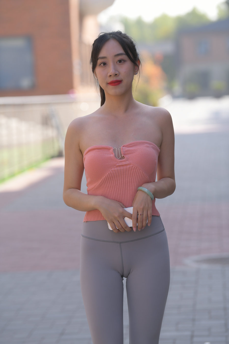 灰色瑜伽裤女孩J4905 522P1V-25.8GB-素云集