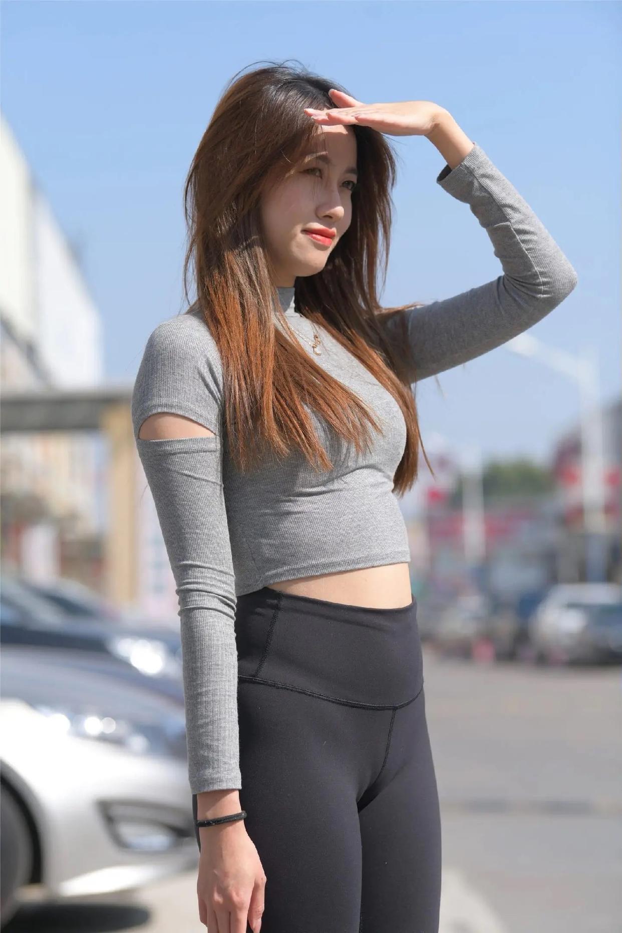 图片[2]-黑色瑜伽裤女孩 J1453 560P1V-20.7GB-素云集