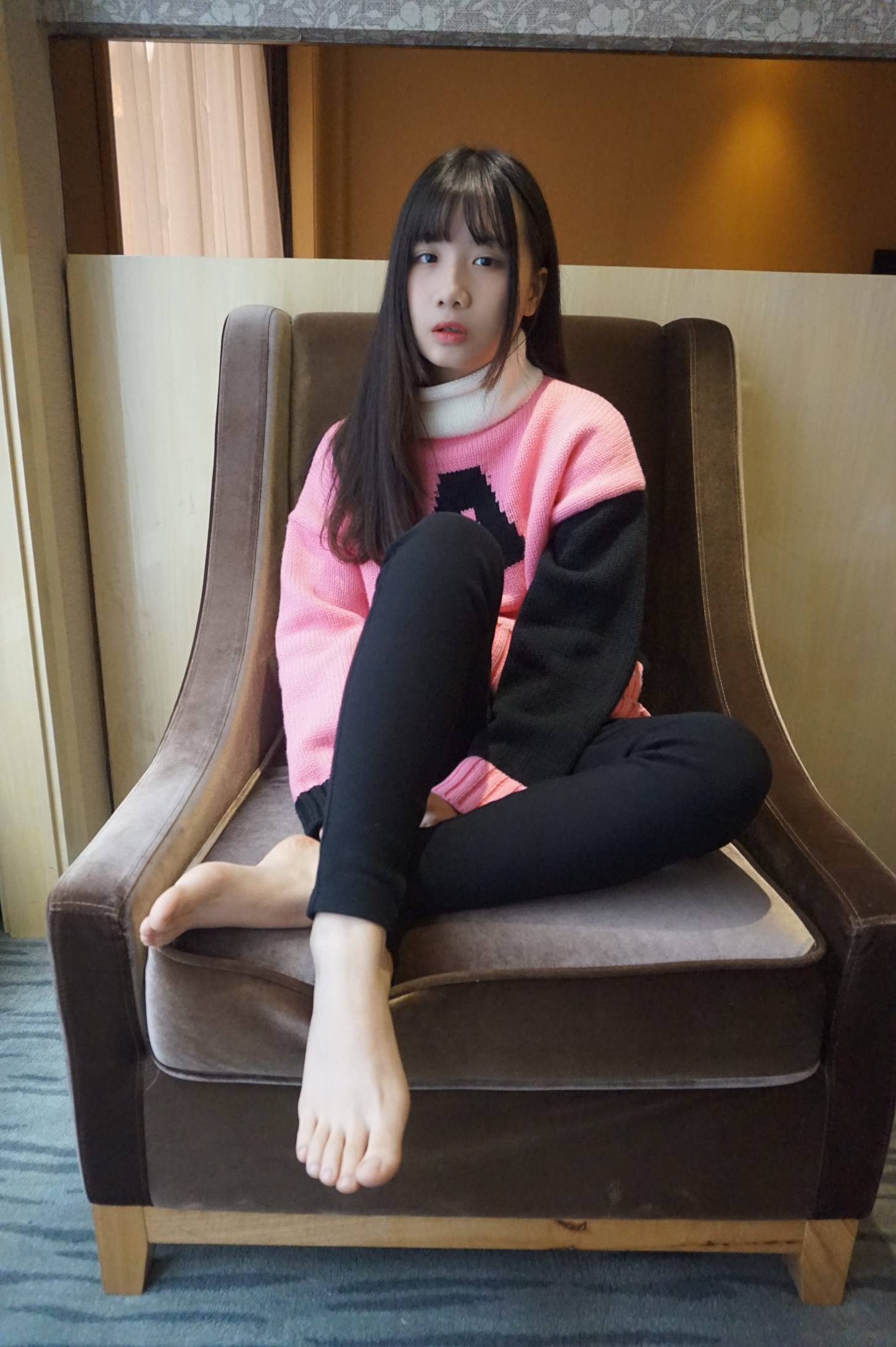 齐刘海的长发女孩【70P】20016-素云集