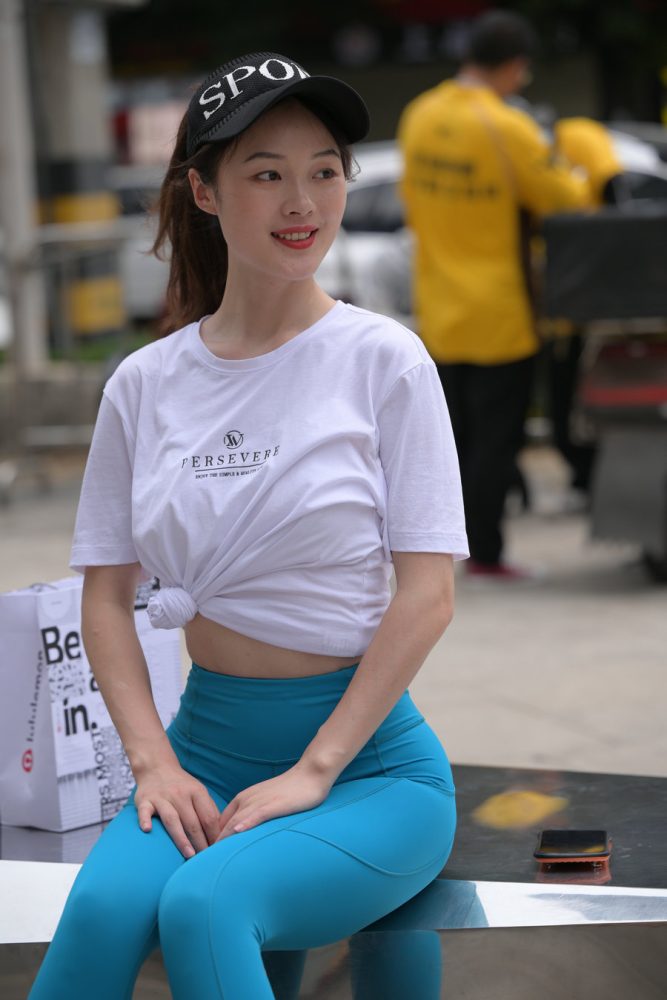 图片[2]-蓝色瑜伽裤阳光女孩J2095 611P1V-21.8GB-素云集