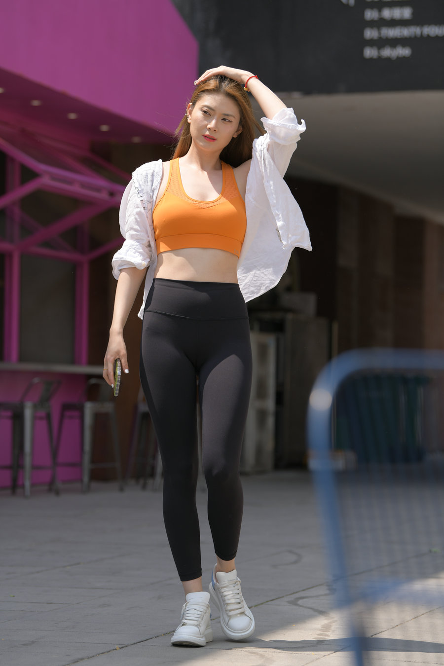 自信的瑜伽裤女孩J3670 712P-14.9GB-素云集