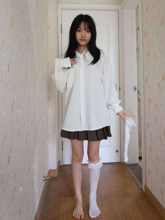 百褶裙可爱又大方的小姑娘【122P】20002-素云集