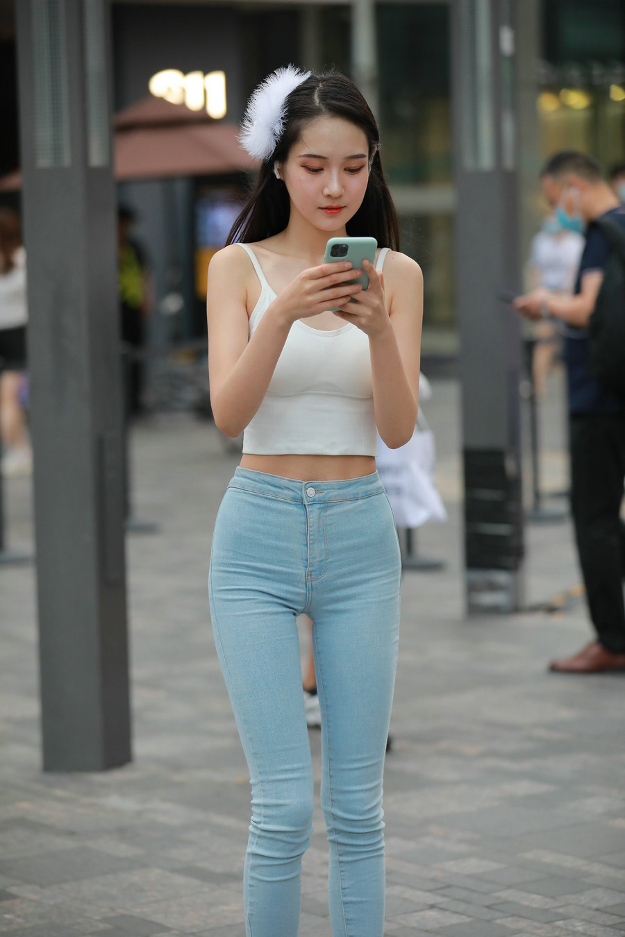 图片[3]-非常漂亮的牛仔裤女孩 J2144 98P1V-1.92GB-素云集