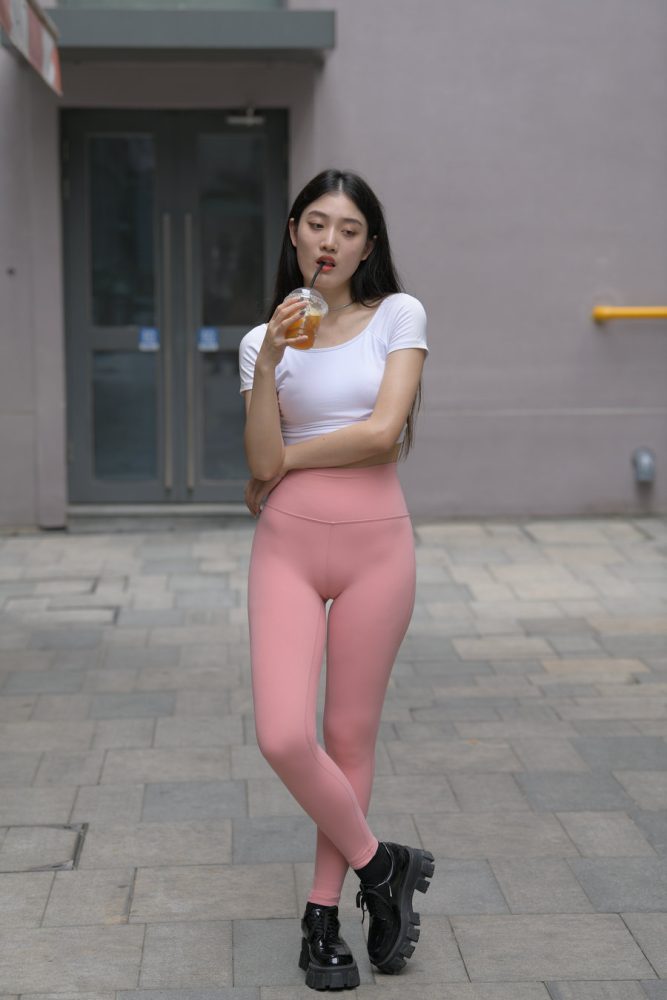 图片[4]-粉红色 瑜伽裤可爱女孩J2203 449P19V-19.1GB-素云集