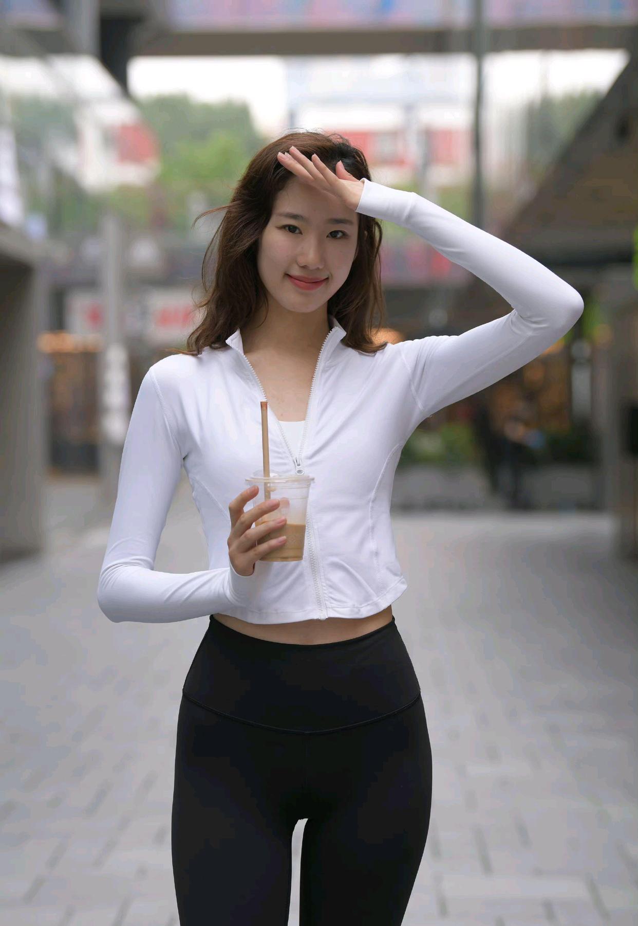 图片[4]-像刘亦菲的黑色瑜伽裤女孩J2237 340P1V-14.8GB-素云集