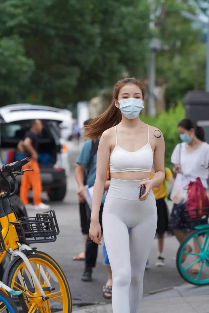 灰色瑜伽裤女孩 J1323 723P4V-17.9GB-素云集