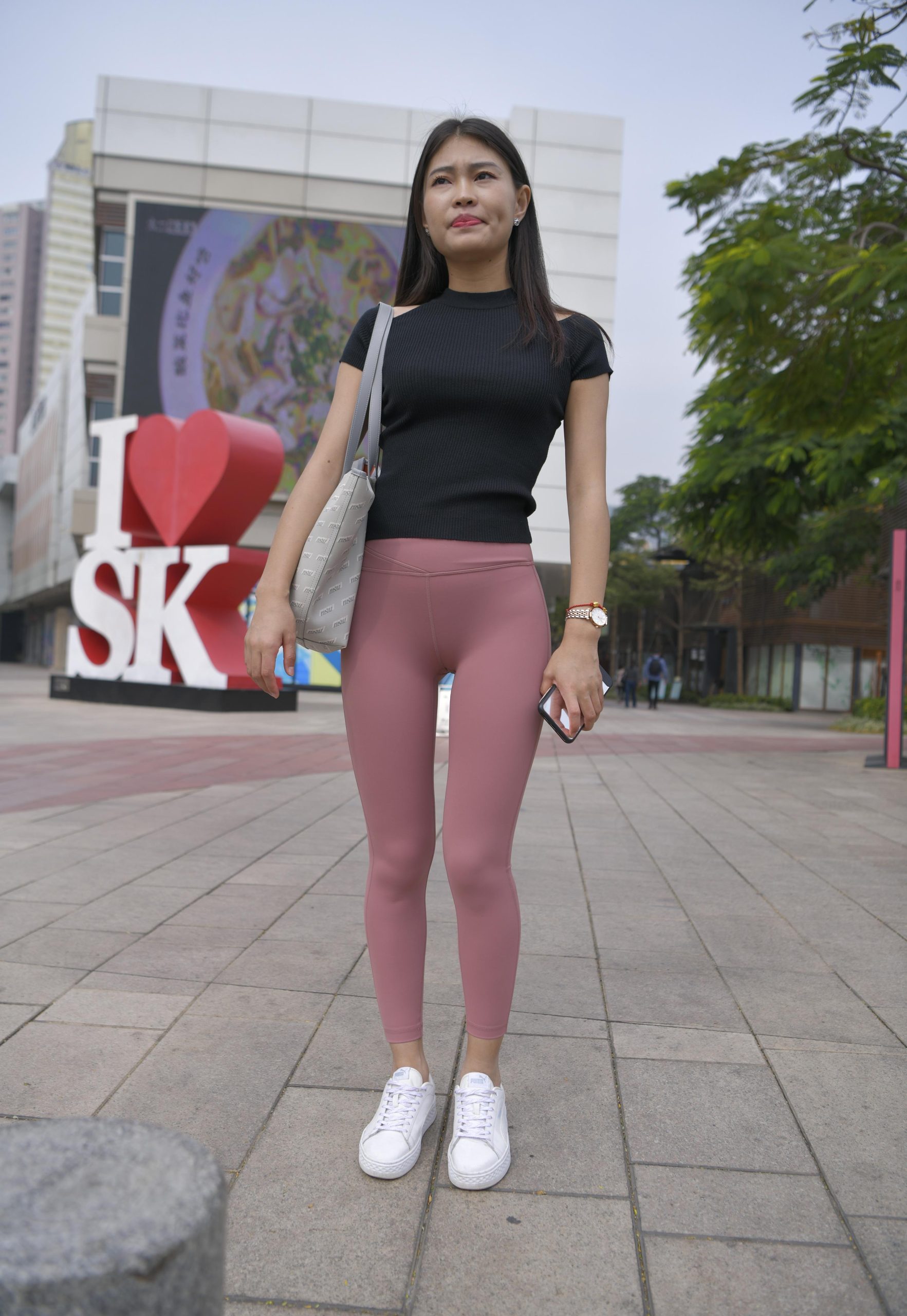 图片[3]-走在街头的瑜伽裤小女人 J1530 213P1V-9.18GB-素云集