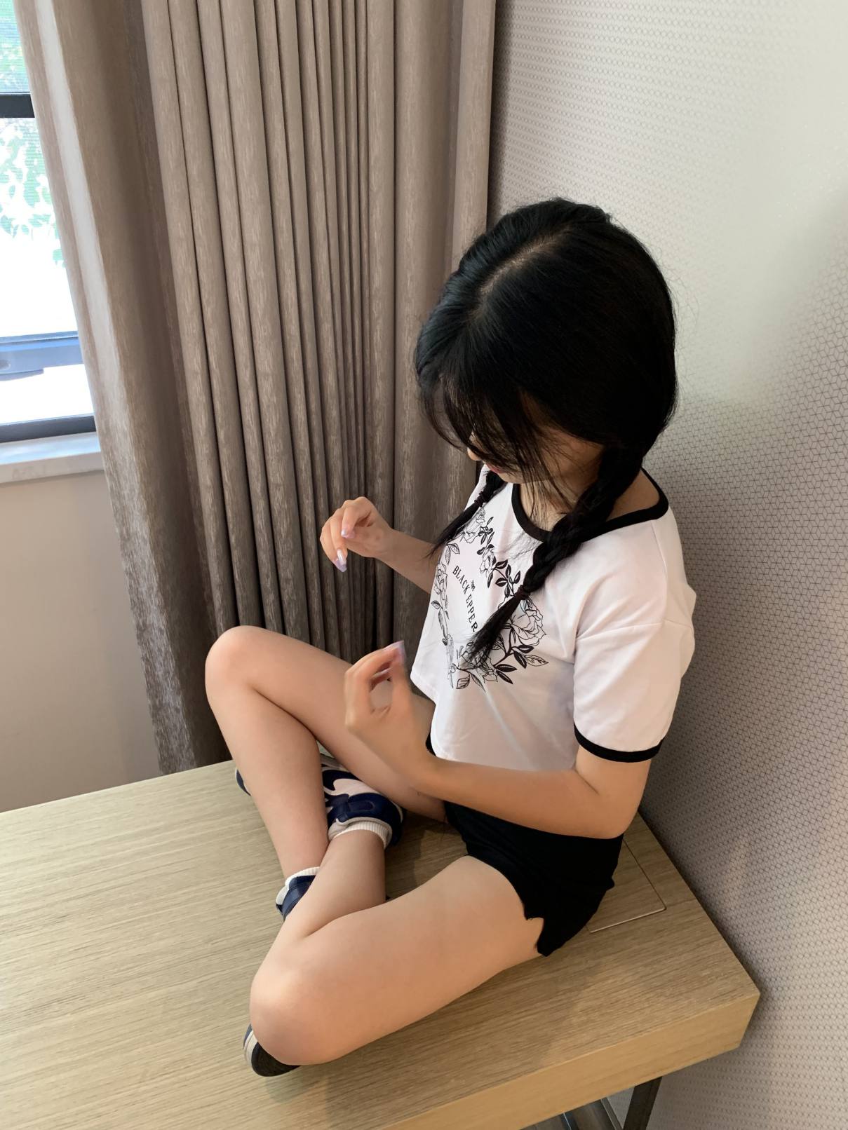 图片[4]-调皮的白袜女孩【149P】20017-素云集