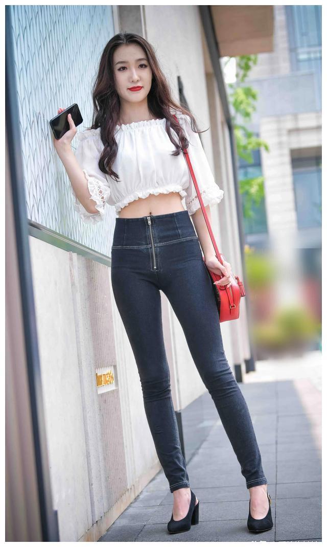 图片[4]-紧身牛仔裤卷发姑娘 J1726 103P-2.28GB-素云集