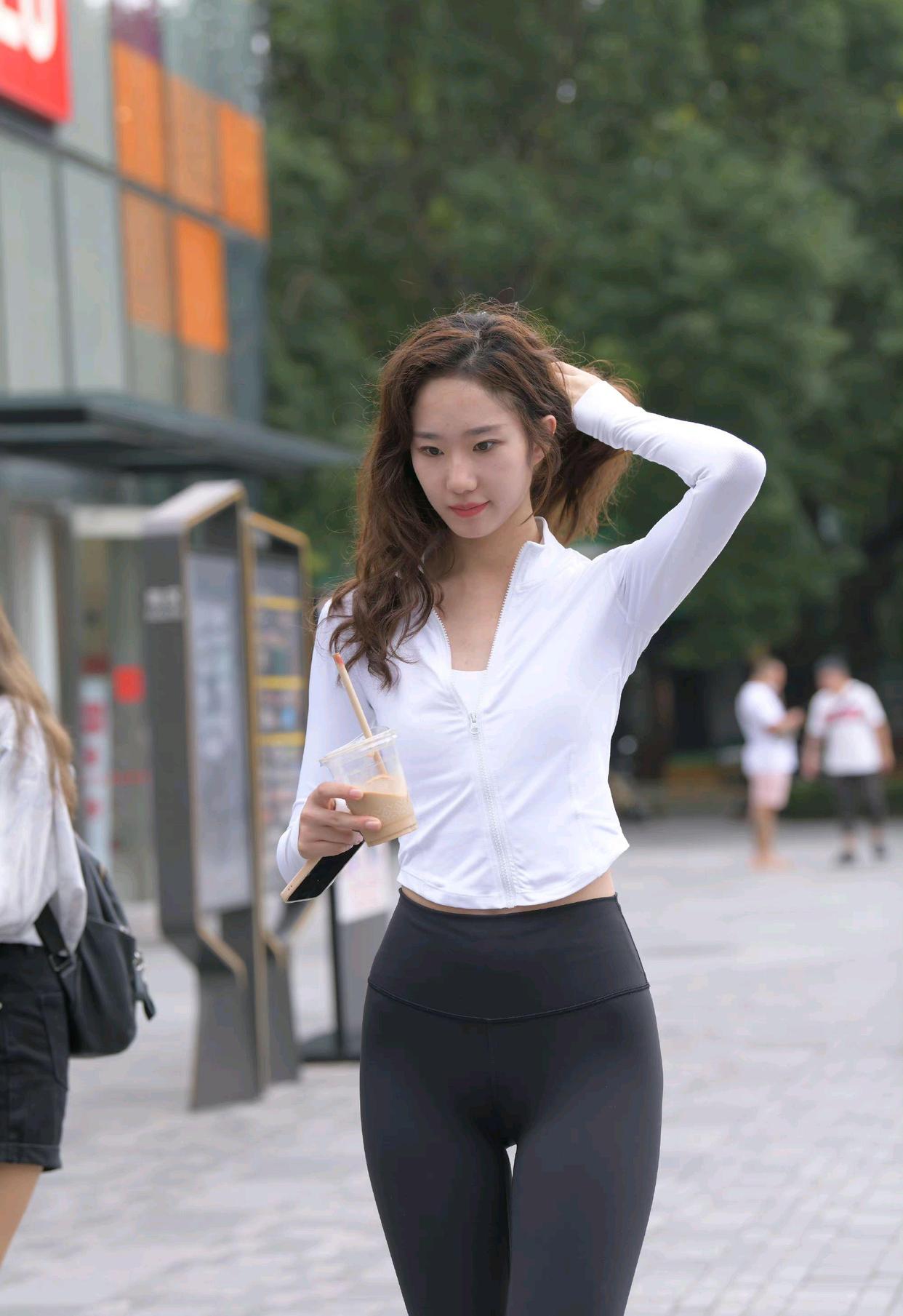 图片[5]-像刘亦菲的黑色瑜伽裤女孩J2237 340P1V-14.8GB-素云集