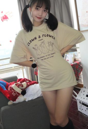 图片[10]-网格丝袜的清纯双马尾小姑娘-素云集