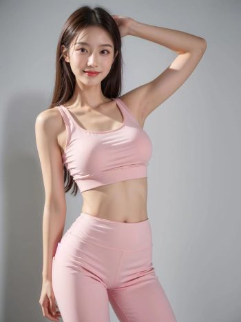 图片[14]-AI瑜伽裤清纯妹子系列图-素云集