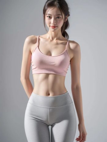 图片[13]-AI瑜伽裤清纯妹子系列图-素云集