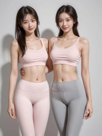 图片[7]-AI瑜伽裤清纯妹子系列图-素云集