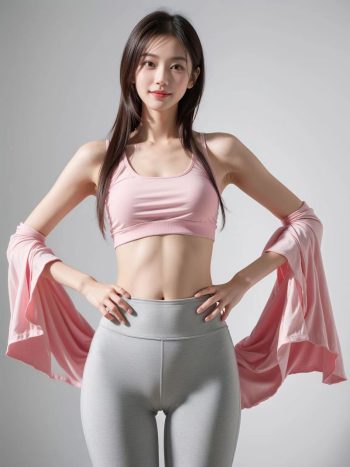 图片[8]-AI瑜伽裤清纯妹子系列图-素云集