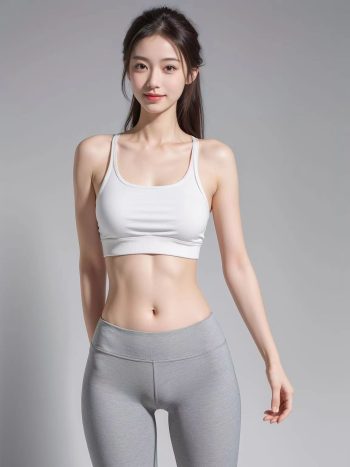 图片[10]-AI瑜伽裤清纯妹子系列图-素云集