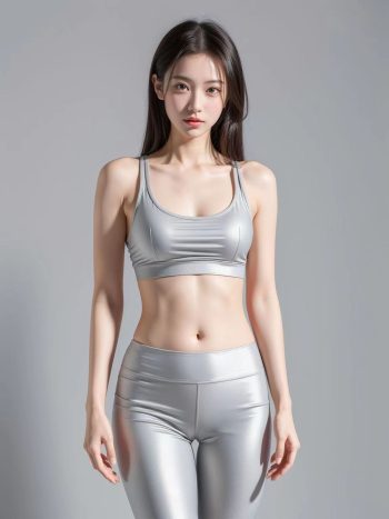 图片[11]-AI瑜伽裤清纯妹子系列图-素云集