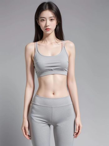 图片[12]-AI瑜伽裤清纯妹子系列图-素云集