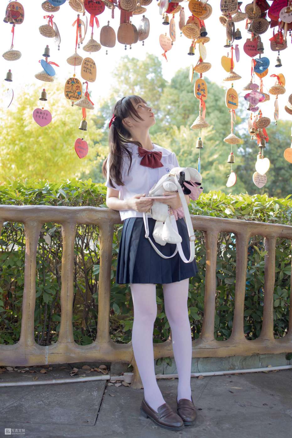 图片[5]-眼神好清澈的双马尾白丝女孩【75P】20019-素云集