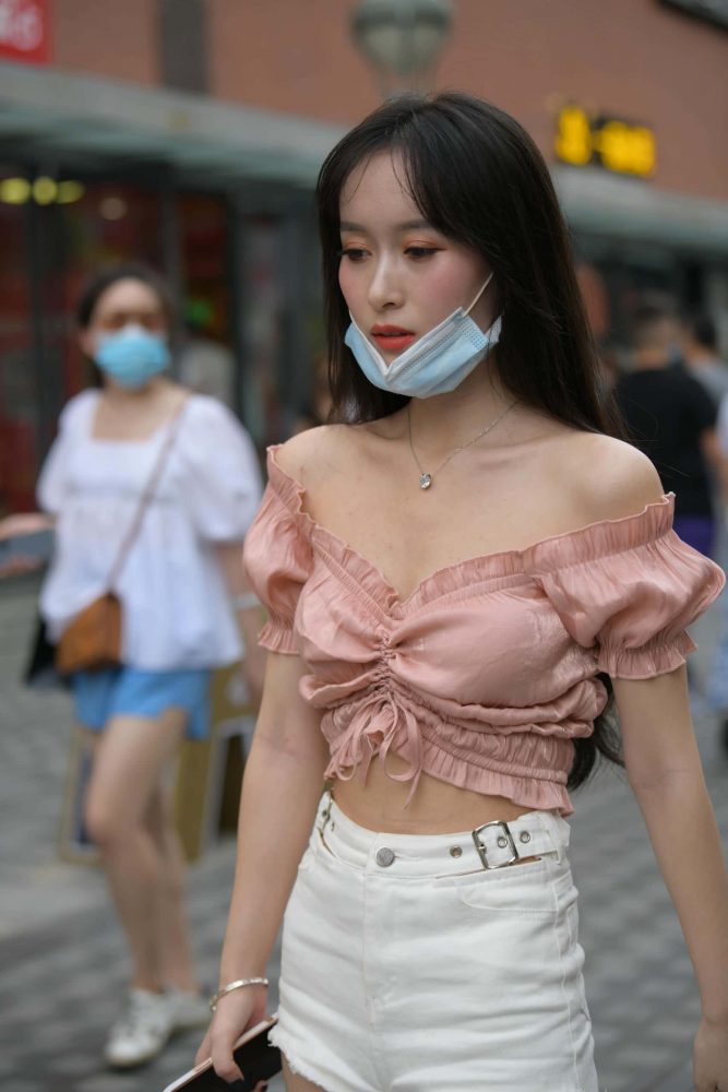 清纯动人粉白搭配【100P】J7926-素云集