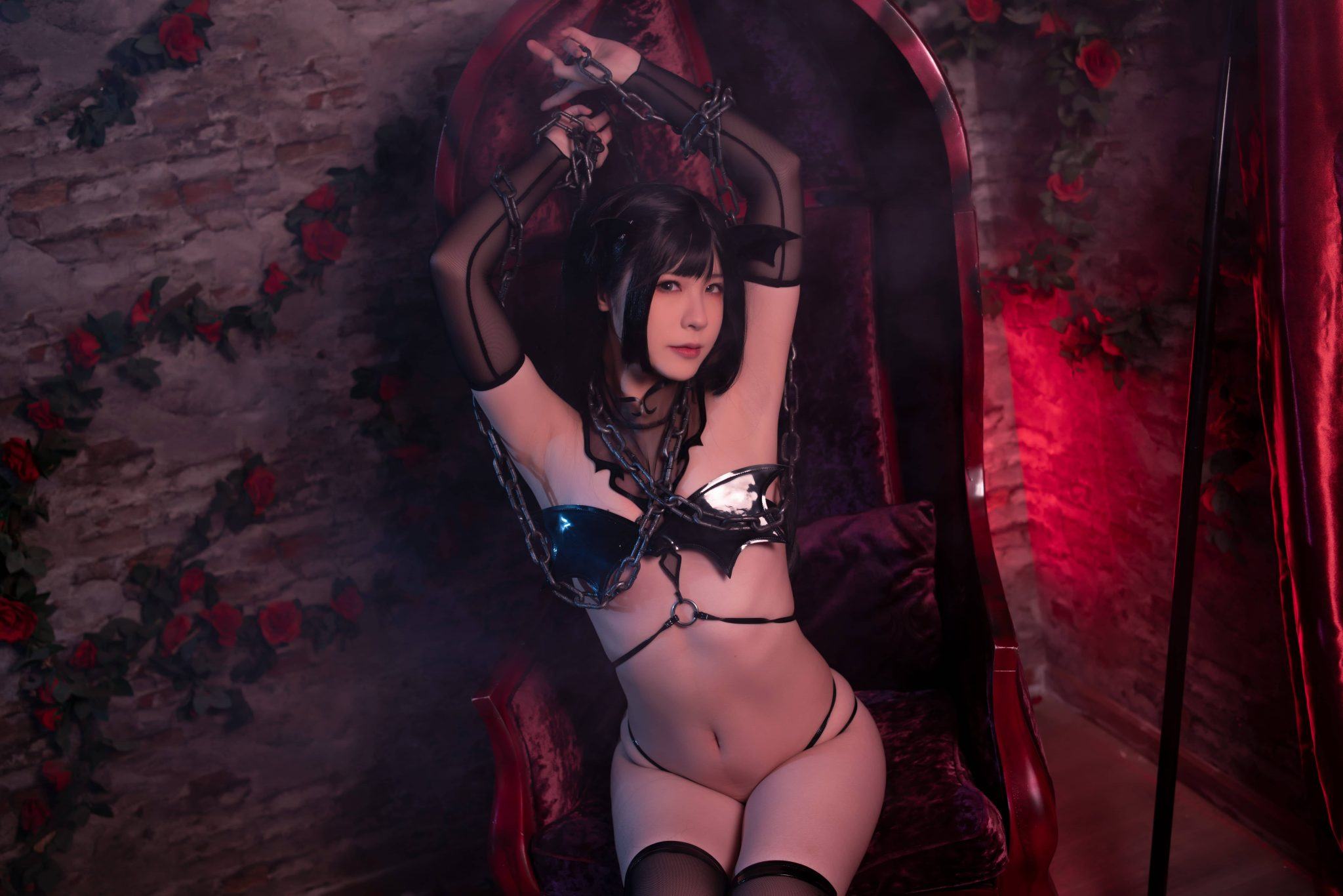 Quan冉有点饿 – NO.002 恶堕小恶魔[20P]-素云集