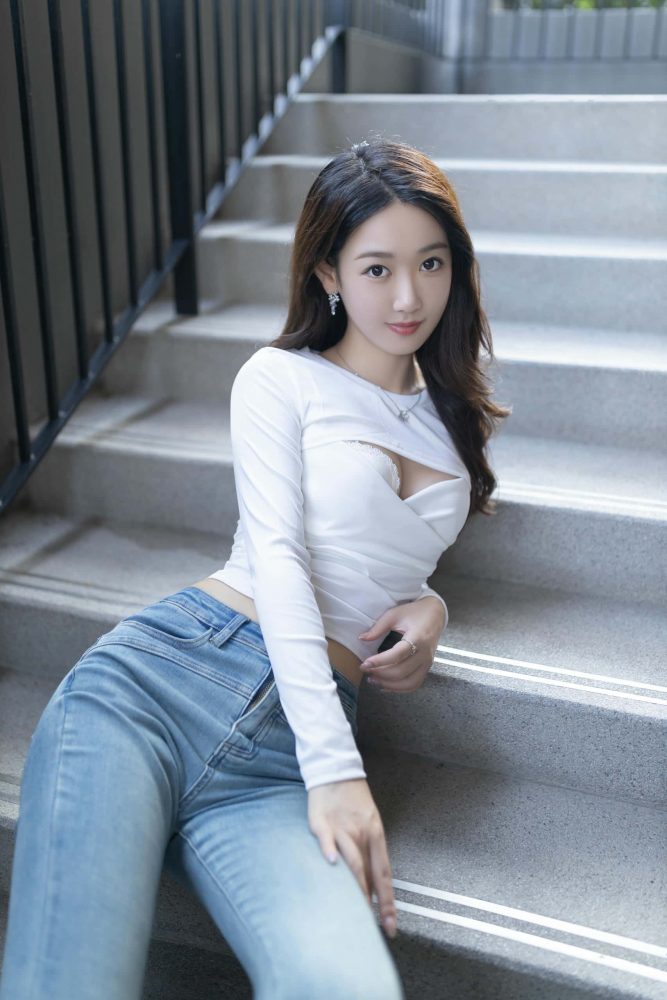 唐安琪 - 户外牛仔裤写真 【40P】P25226-素云集