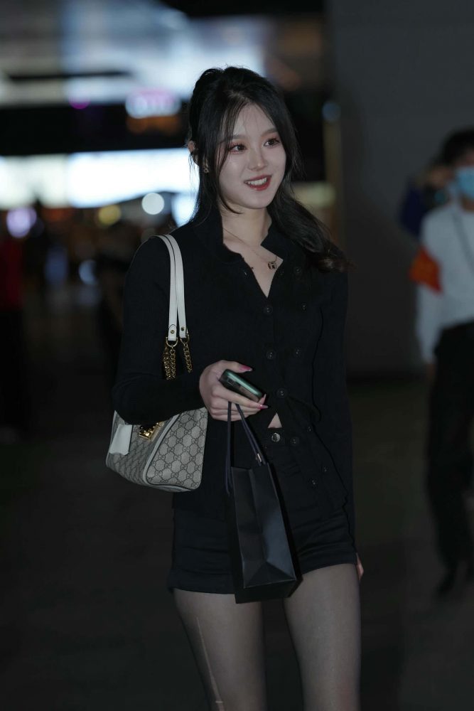 黑色系马尾辫少女 【173P】K4446-素云集