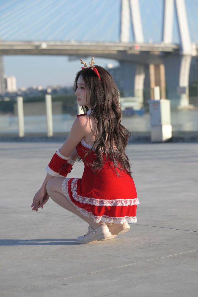 圣诞美眉【1096P】J8264-素云集