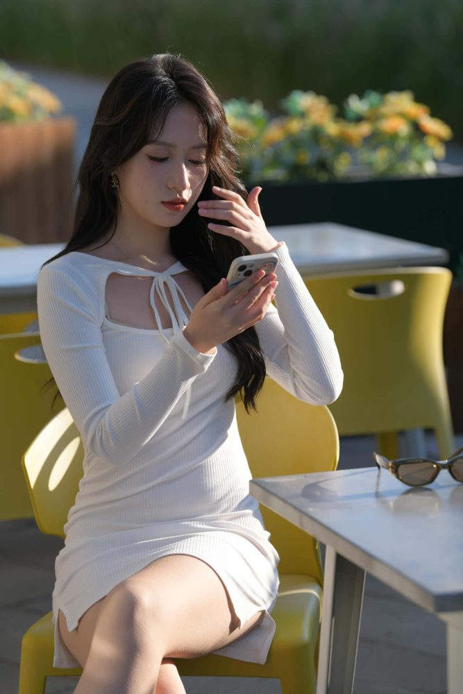 好仙的白裙姑娘【637P】J8290-素云集